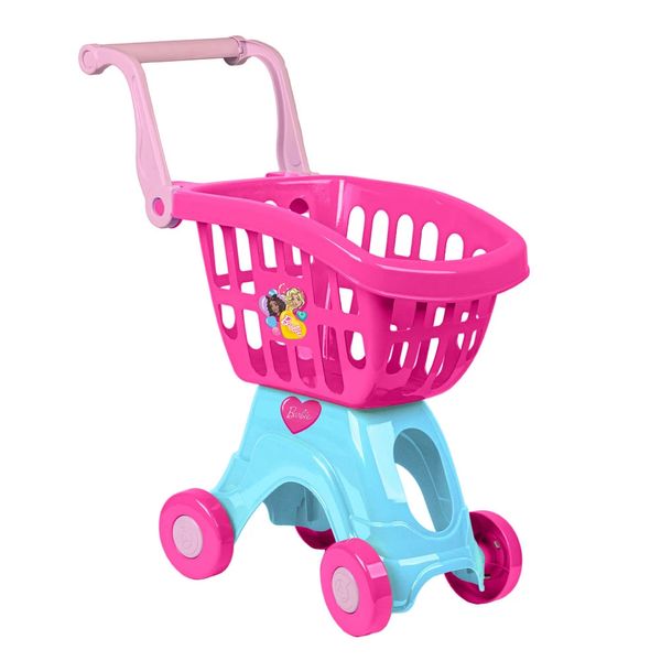 Carrinho de Mercado Cotiplás Barbie Chef Carrinho de Mercado Cotiplás Barbie Chef