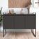 Buffet 3 Portas Aparador Londres - Preto Onix Preto Onix