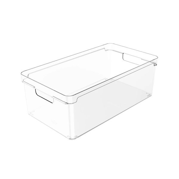 Organizador Martiplast Clear Cristal 37x20x13cm Incolor Organizador Martiplast Clear Cristal 37x20x13cm Incolor