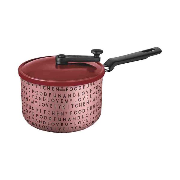 Pipoqueira Tramontina Lovely Antiaderente 20cm Rosa Pipoqueira Tramontina Lovely Antiaderente 20cm Rosa