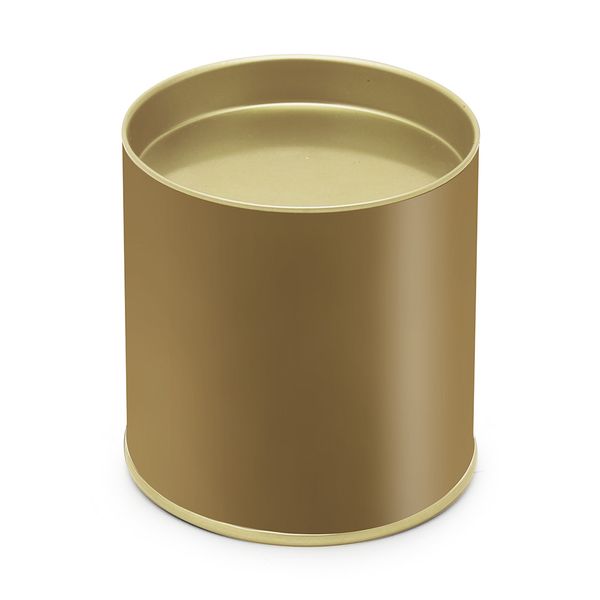 Lata para Doces Cromus Ouro 8,5x7,5cm Lata para Doces Cromus Ouro 8,5x7,5cm