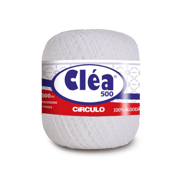 Linha Cléa 500m Nº8/2 8001 Branca