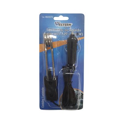Aquecedor de Líquido Western Carro 12V Preto