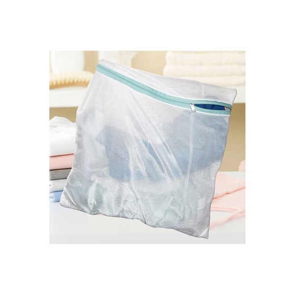 Saco Protetor Vida Pratika para Lavar Roupas Branco Tamanho M
