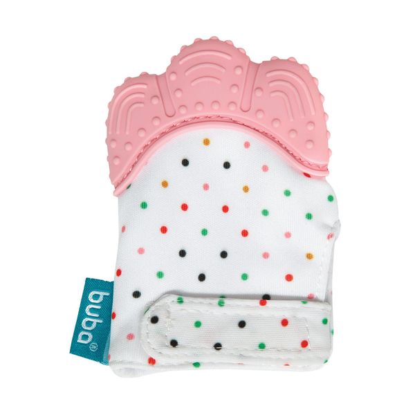 Luvinha Mordedor Silicone Buba Rosa