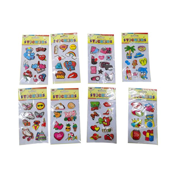 Adesivo de Papel Temas 3D Adesivo de Papel Temas 3D