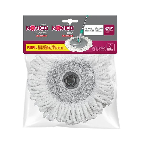 Refil para Mop Twister Noviça Refil para Mop Twister Noviça