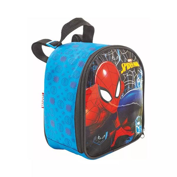 Lancheira Térmica Infantil Xeryus Spider Man com Alças Reguláveis