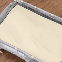 Lençol para Berço Desmontável Papi com Elástico Branco