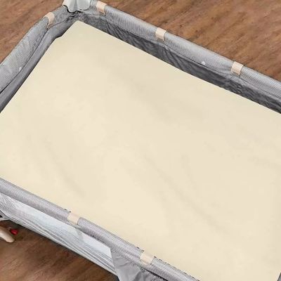 Lençol para Berço Desmontável Papi com Elástico Branco