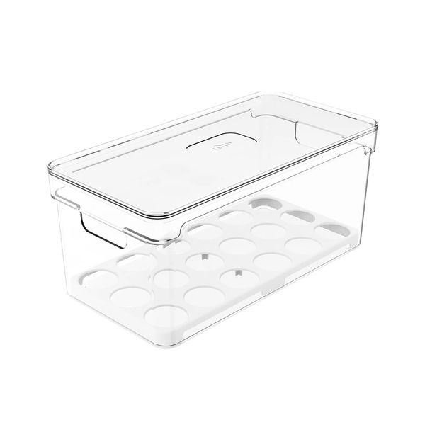 Organizador Martiplast Clear Fresh Cristal para Ovos 36 Unidades Incolor