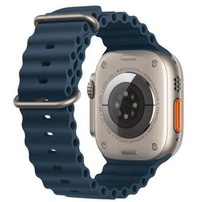 Apple Watch Ultra 2 (GPS + Cellular) 49 mm Caixa de Titânio com Pulseira Oceano Azul