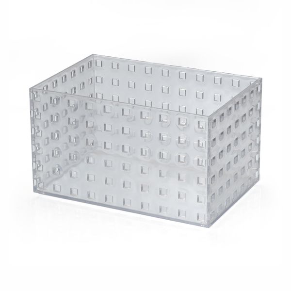 Caixa Organizadora Arthi Cristal em Plástico Transparente 3,3L
