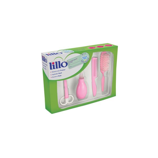 Kit Recém-Nascido Higiênico Lillo Rosa