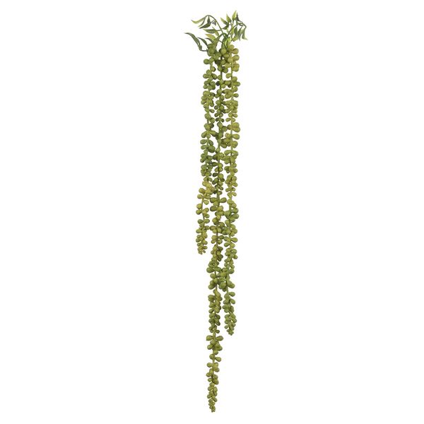 Pendente Suculenta Florarte 74cm 3 Galhos Verde