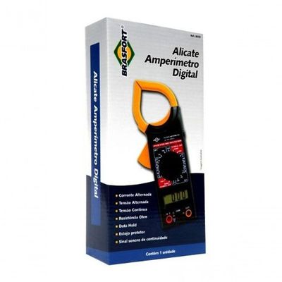 Alicate Amperímetro Brasfort Digital Com Estojo