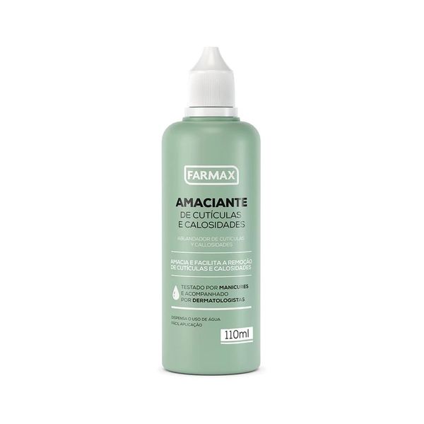 Amaciante Farmax Cutículas e Calosidades 110ml Amaciante Farmax Cutículas e Calosidades 110ml