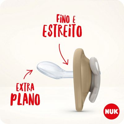Kit com 2 Chupetas Nuk Space Sil Girl S1