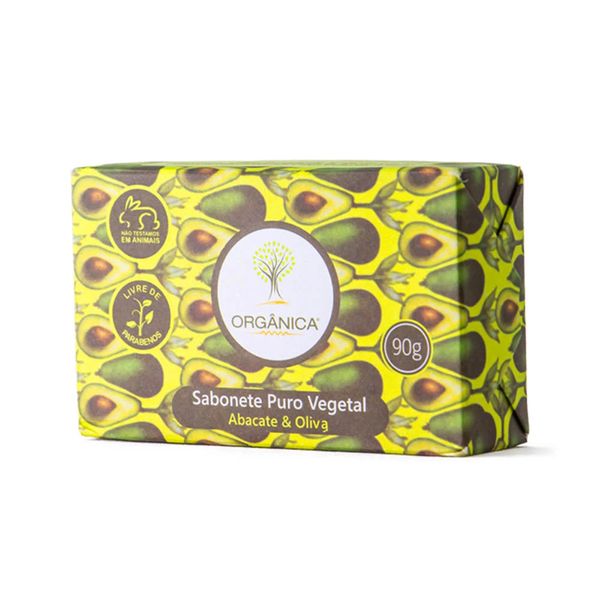 Sabonete Orgânica Vegetal Abacate e Oliva Sabonete Orgânica Vegetal Abacate e Oliva