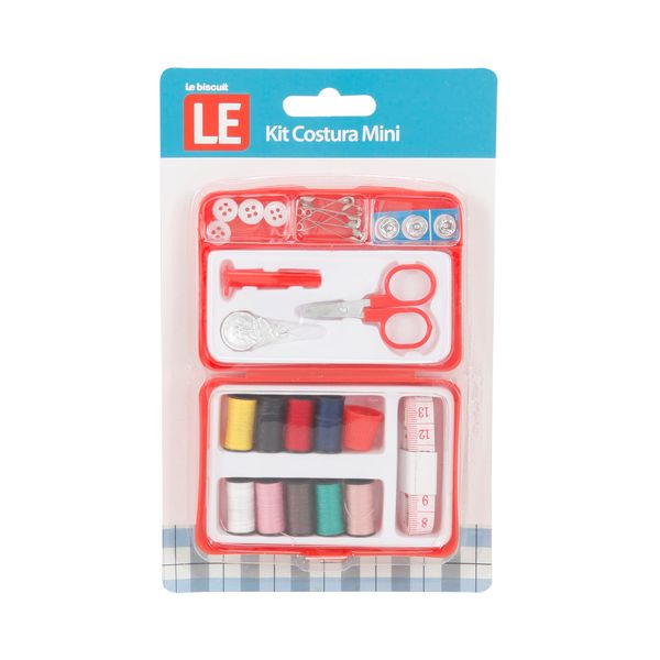 Kit para Costura Organizador Color Mini 8x12,5cm Kit para Costura Organizador Color Mini 8x12,5cm