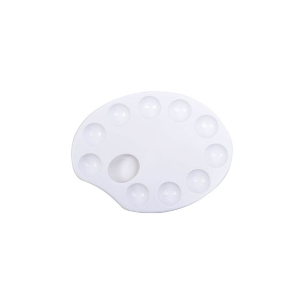 Godê Plástico Paleta com 10 Cavidades Branco Godê Plástico Paleta com 10 Cavidades Branco