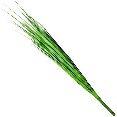 Kit 4 Folhagem Decoração Capim Verde Artificial Natal 110cm