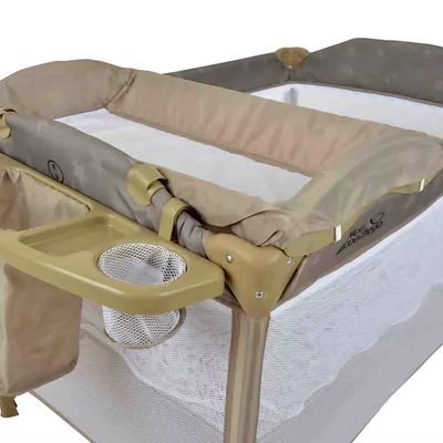 Berço Burigotto New Aconchego Bege de 0 a 15kg