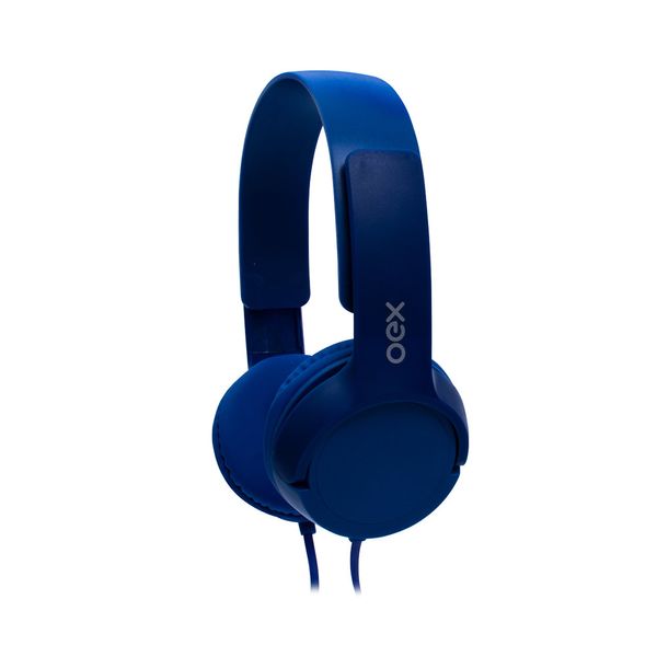 Headphone Kids Oex Teen HP303 com Microfone com 1.2m Azul