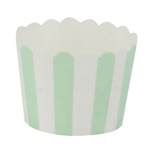 Forma para Cupcake Le Collec 6cm com 20 Unidades Verde