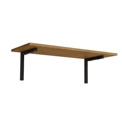 Modulado De Quarto Kit 4 Prateleiras Industrial Li009 21x72x29 Freijo-preto - Kappesberg