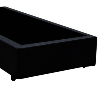 Cama Box Solteiro Sintético Sereneprime Preto 88x188x40