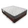 Cama Box Casal Suede + Colchão De Espuma D33 - Sereneprime - 138cm Cor:marrom