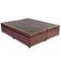 Cama Box Baú King Bipartido Sintético Sereneprime Marrom 192x203x44