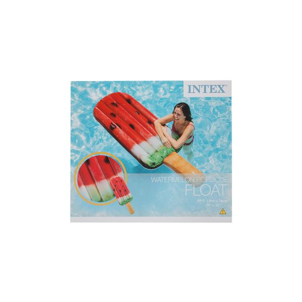 Boia Picolé Melancia Intex 1,91x0,76m em PVC