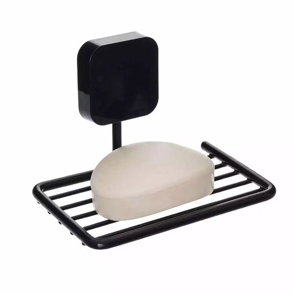 Saboneteira Aramada Metaltru em Metal Preta