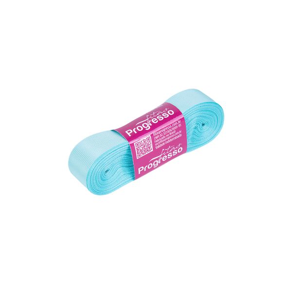 Fita de Gorgurão GP Nº05 22mm Peça com 10m Azul Tiffany 247