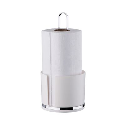 Porta Rolo de Papel Toalha de Mesa Future Eleganza em Plástico Branco