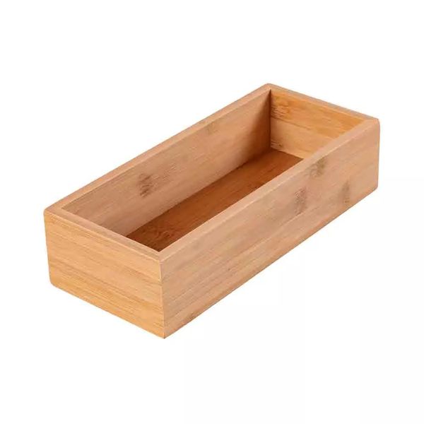Organizador de Gaveta Yoi em Bambu Bege 22,5x9,5cm Organizador de Gaveta Yoi em Bambu Bege 22,5x9,5cm