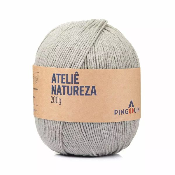 Fio Atelie Natureza 200g 0824 Argento Fio Atelie Natureza 200g 0824 Argento