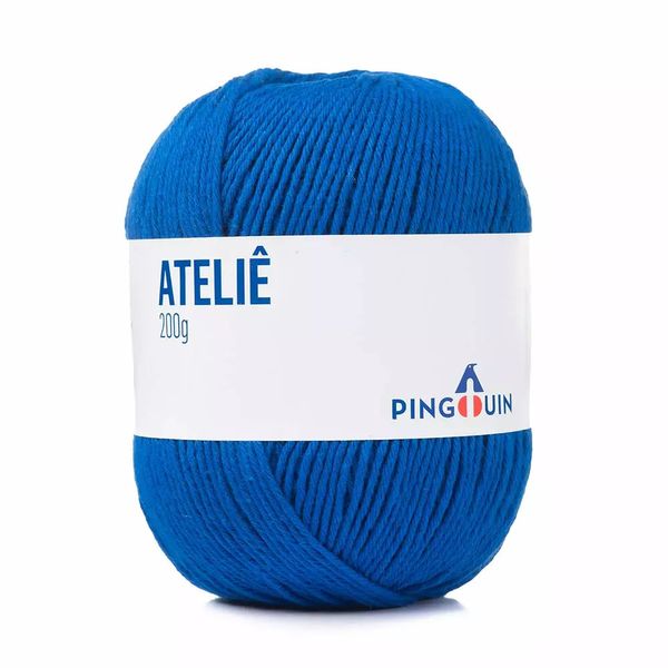 Barbante Atelie 200g 885 9829 Azul Real Barbante Atelie 200g 885 9829 Azul Real