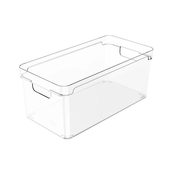 Organizador Martiplast Clear Cristal 30x15x13cm Incolor Organizador Martiplast Clear Cristal 30x15x13cm Incolor