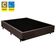 Cama Box Casal Sintético Sereneprime Marrom 138x188x40