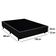 Cama Box Casal Sintético Sereneprime Preto 138x188x40