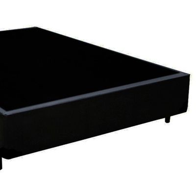 Cama Box Casal Sintético Sereneprime Preto 138x188x40