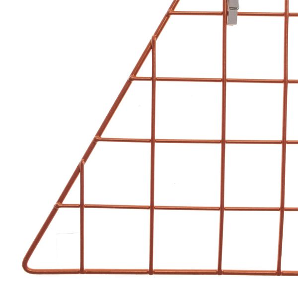 Mural de Fotos Metaltru em Metal Triângulo Rosé Mural de Fotos Metaltru em Metal Triângulo Rosé