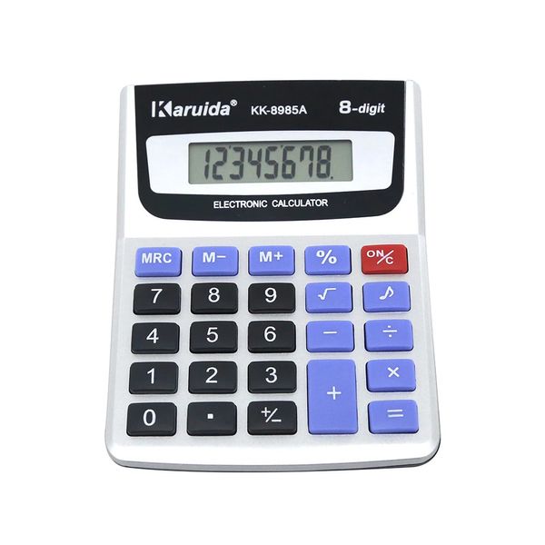 Calculadora de Mesa Le Visor com 08 Dígitos Cinza Modelo Calculadora de Mesa Le Visor com 08 Dígitos Cinza Modelo
