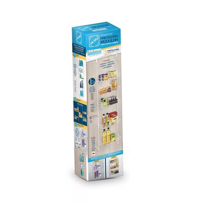 Prateleira Modular Arthi para Porta ou Parede Branca com 5 Divisórias Branca