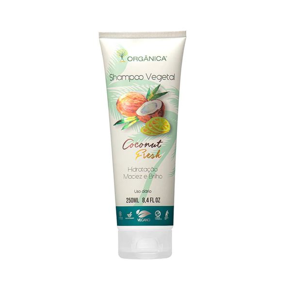 Shampoo Vegetal Orgânica 3 em 1 Coco e Lima