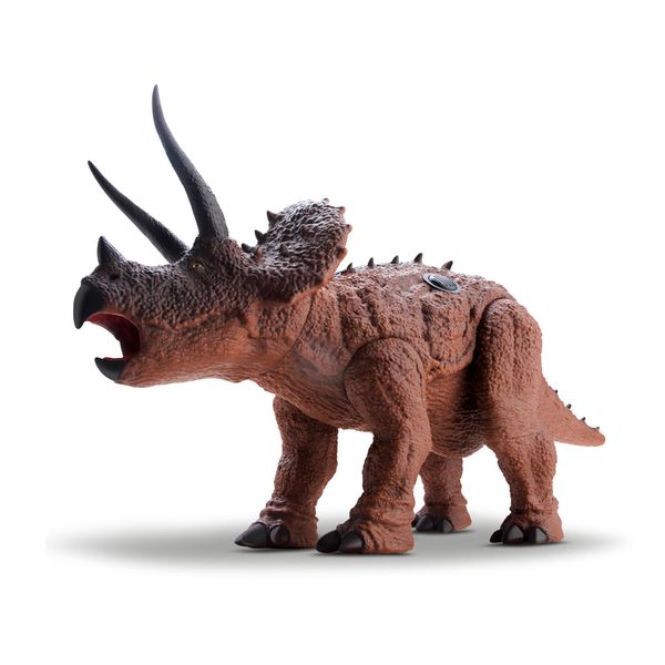 Dinossauro Bee Toys Triceratops Articulado com Som