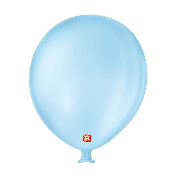 Balões São Roque 25 Formato Gigante Azul Baby Com 1 Unidade
